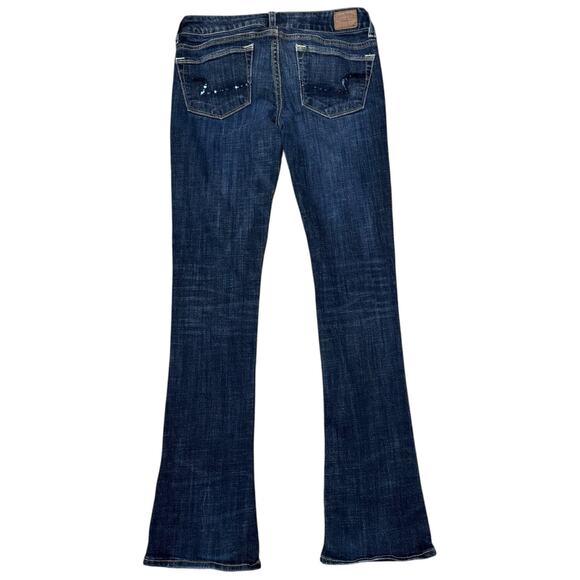 American Eagle AE Low Rise Skinny Kick Stretch 2 - Picture 4 of 5